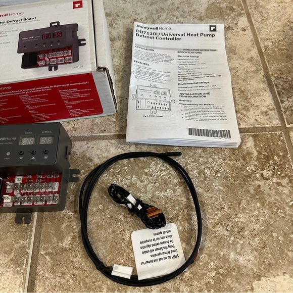 Honeywell DB7110U1000 Single Stage On/Off Heat Pump Defrost Ctrl Board DB7110U - Picture 4 of 6